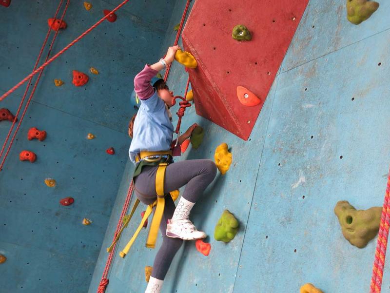 Wall climbing courses